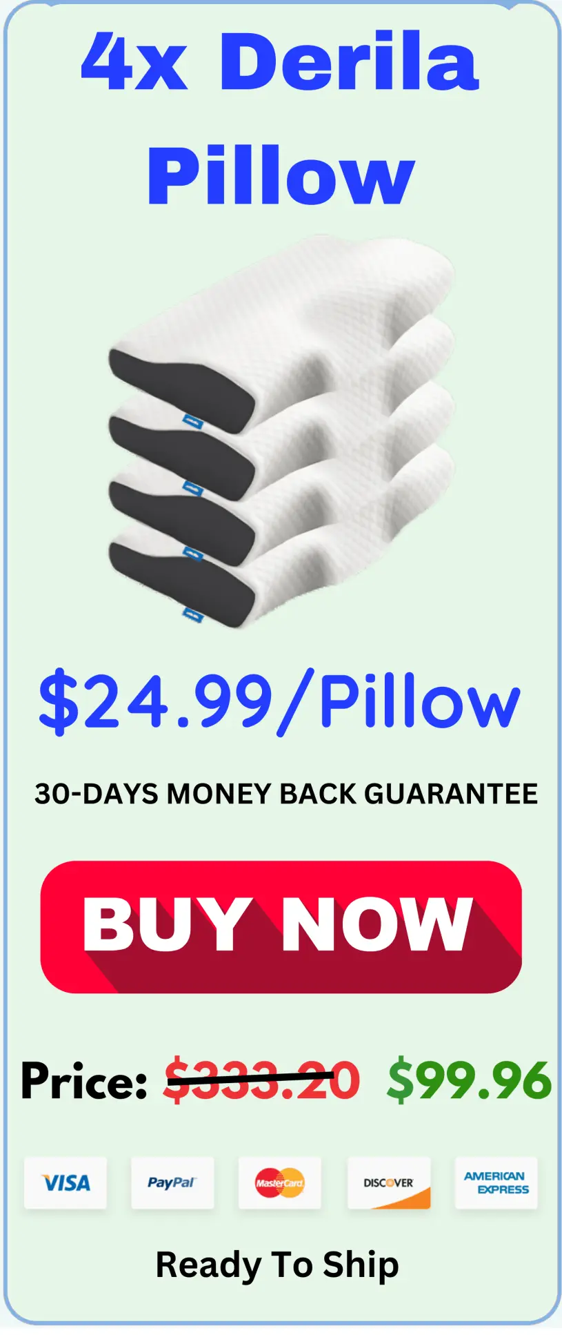 Derila Pillow | Official Website | #1 Pillow